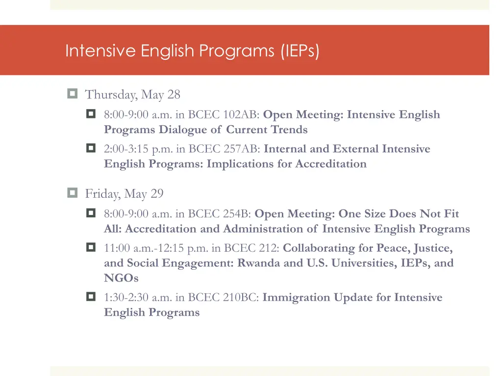 intensive english programs ieps 2