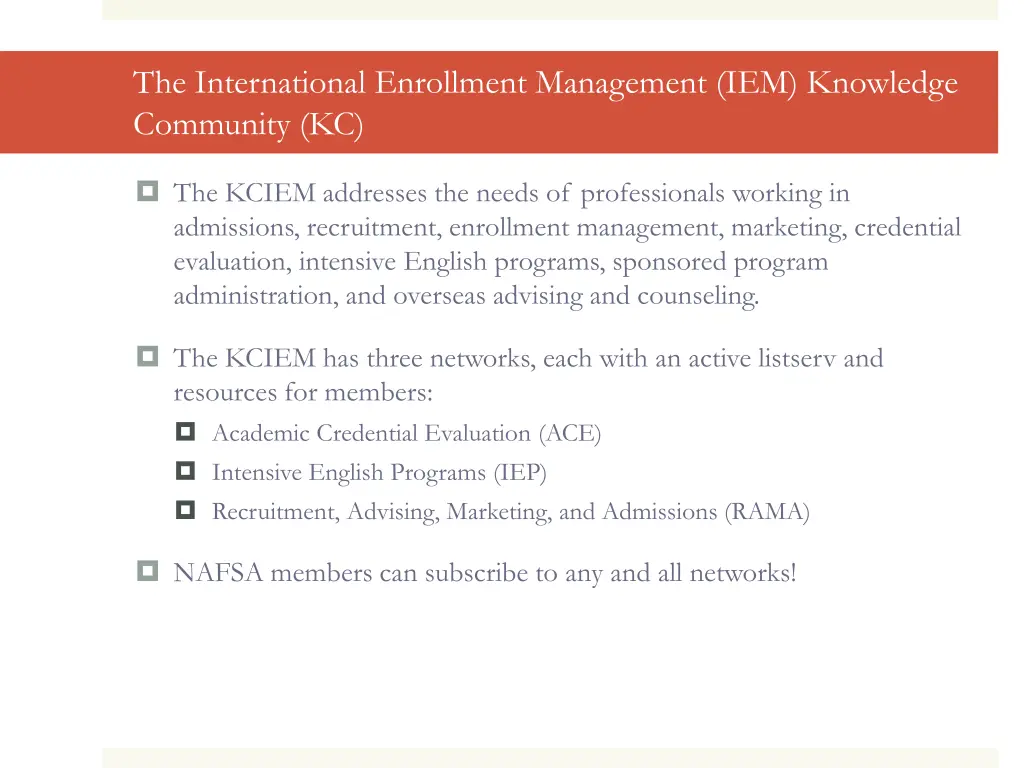 the international enrollment management 1