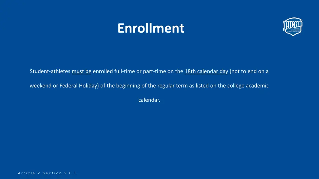 enrollment