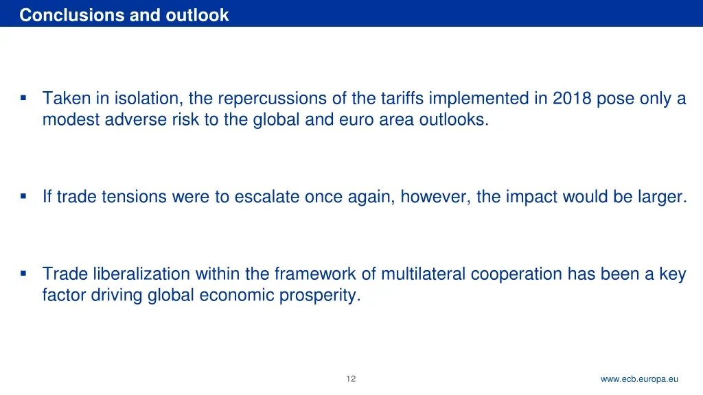 rubric conclusions and outlook