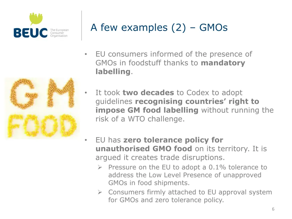 a few examples 2 gmos