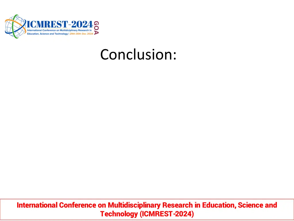 conclusion