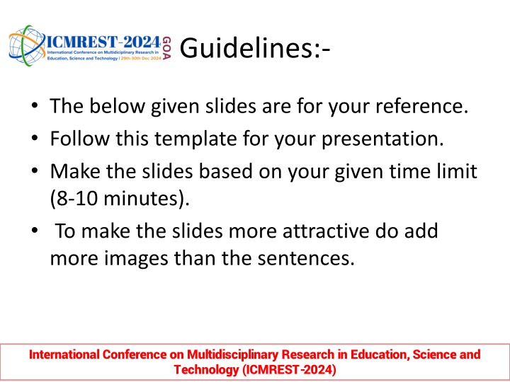 guidelines