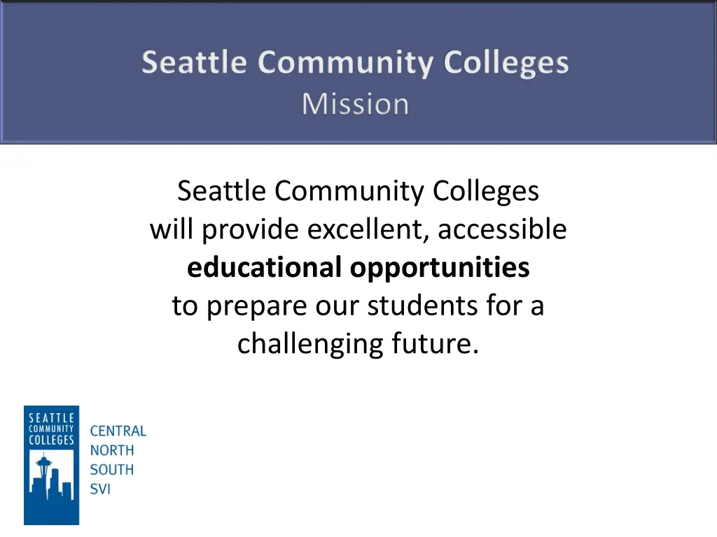 seattle community colleges mission