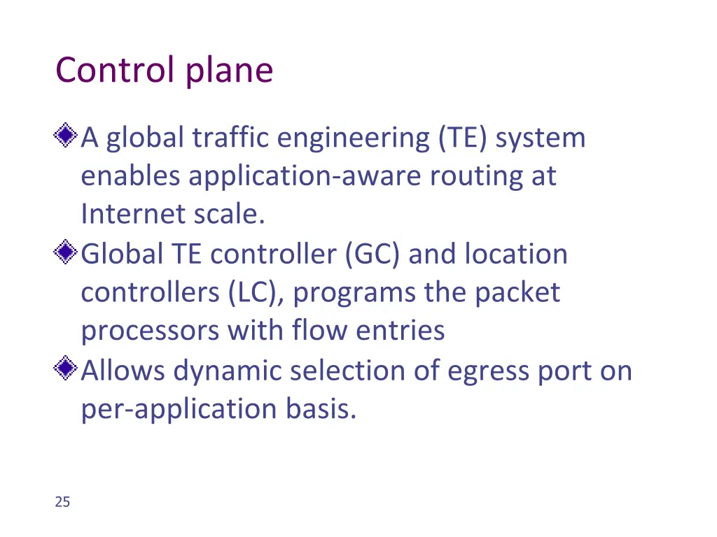 control plane