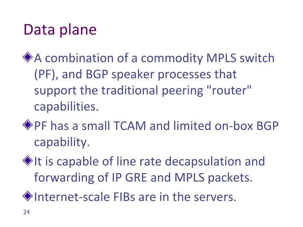 data plane
