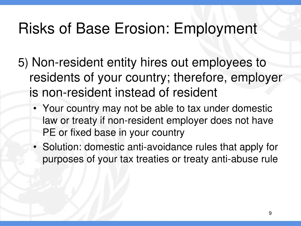 risks of base erosion employment 5