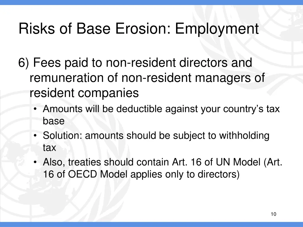 risks of base erosion employment 6