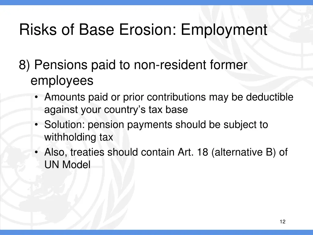 risks of base erosion employment 8