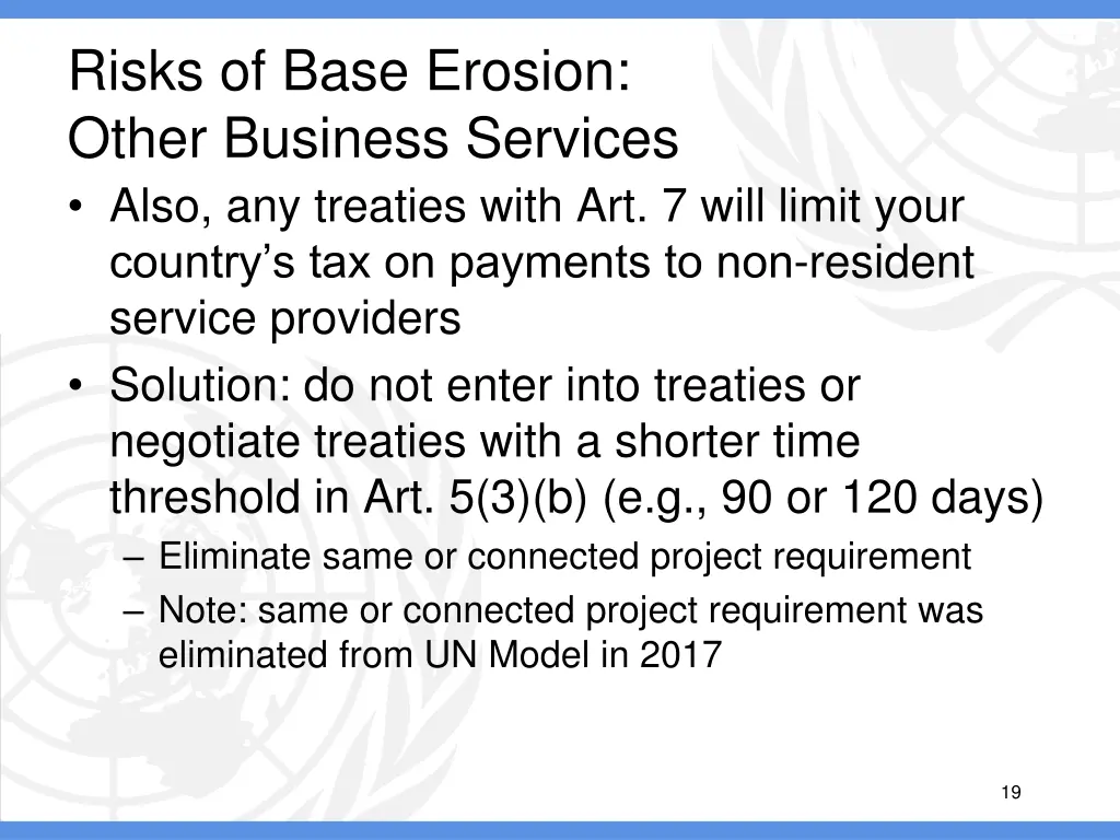 risks of base erosion other business services 1