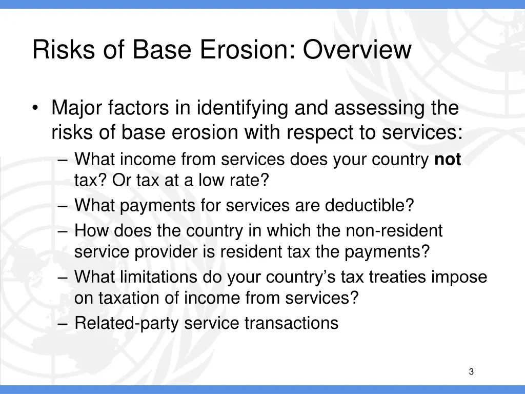 risks of base erosion overview 1