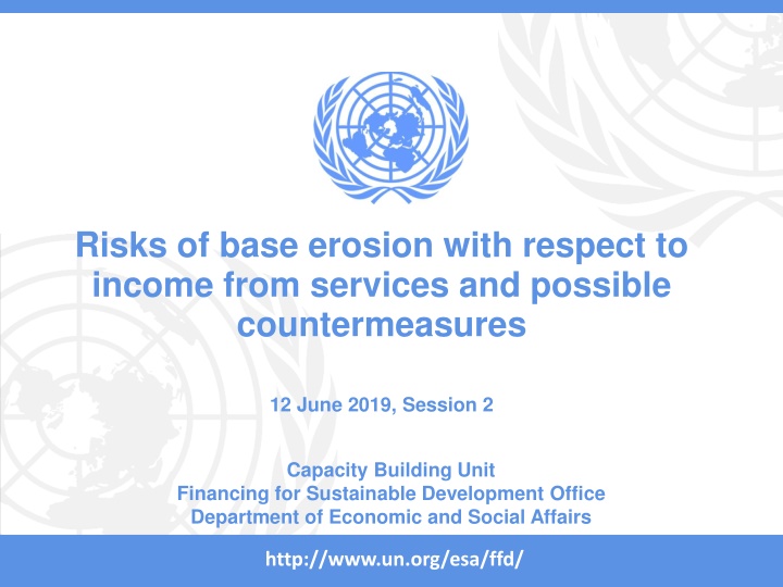 risks of base erosion with respect to income from