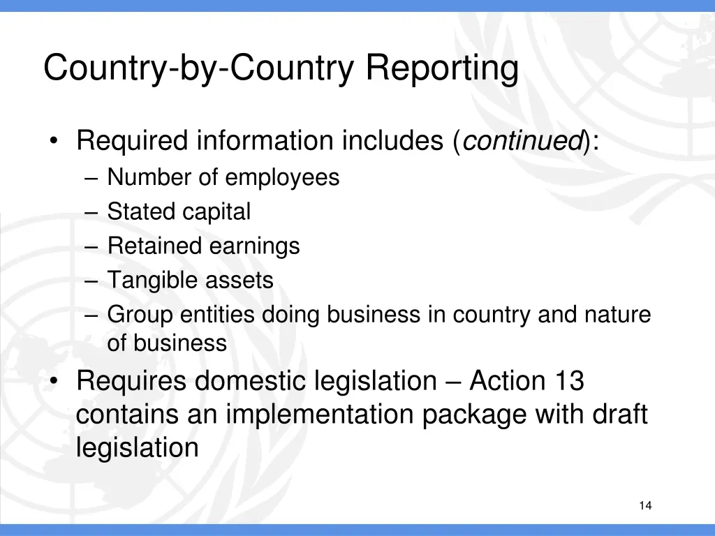 country by country reporting 1