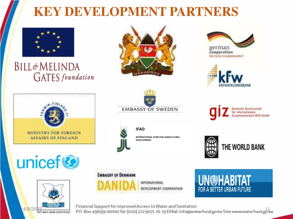 key development partners
