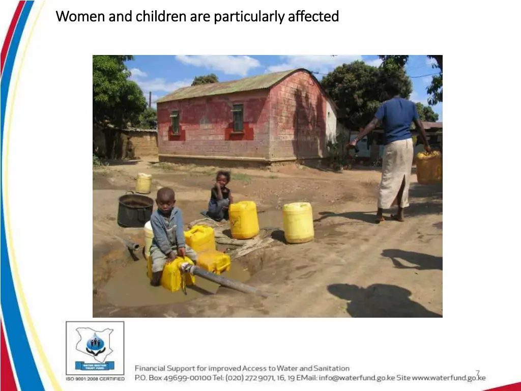 women and children are particularly affected