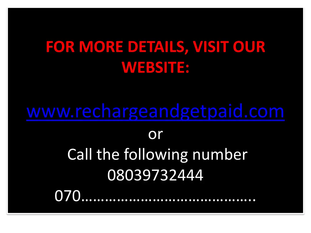 for more details visit our website