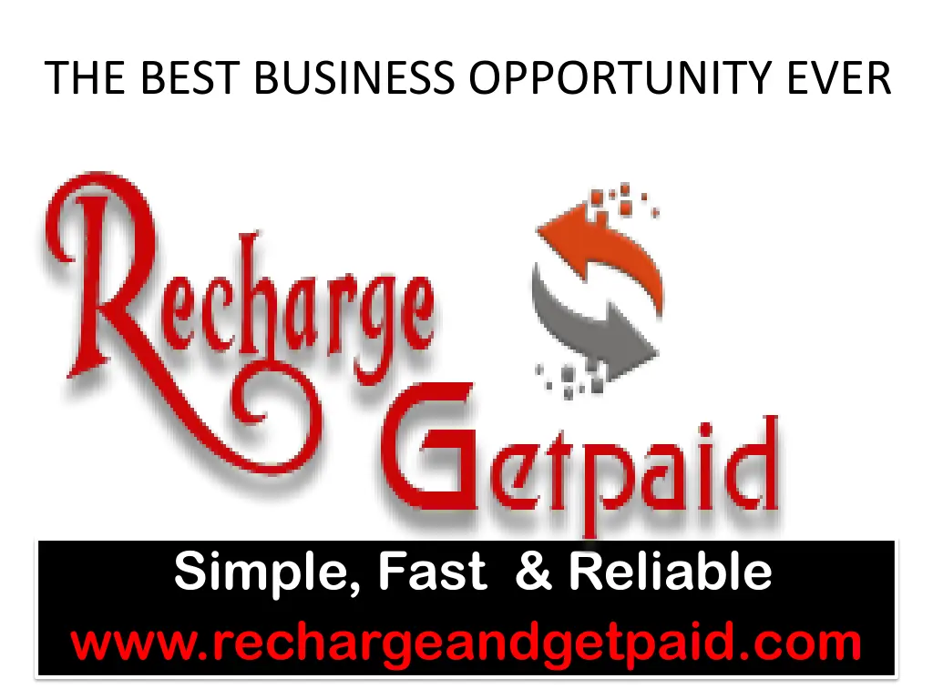 the best business opportunity ever