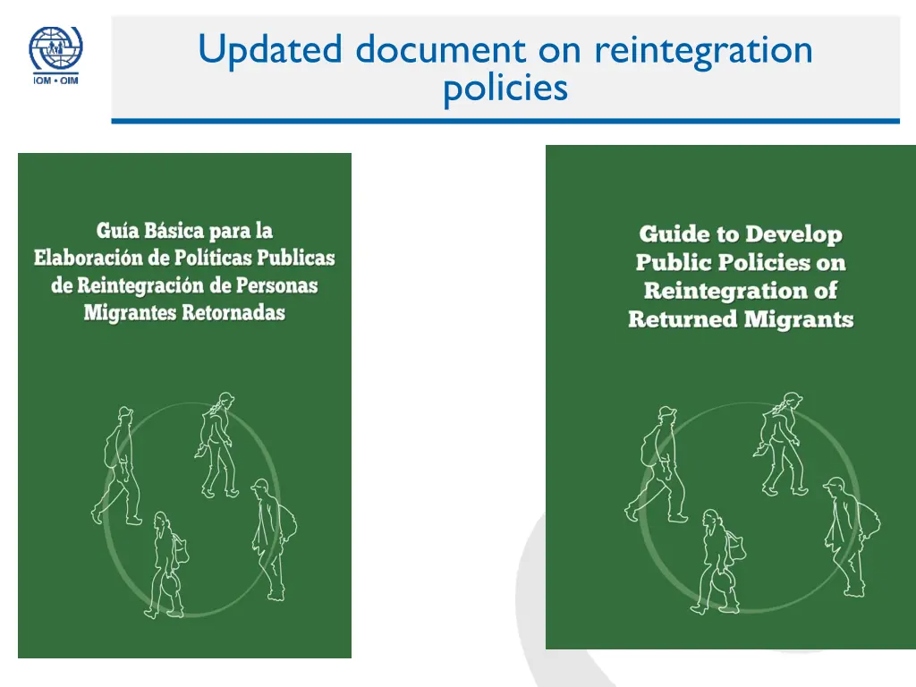 updated document on reintegration policies
