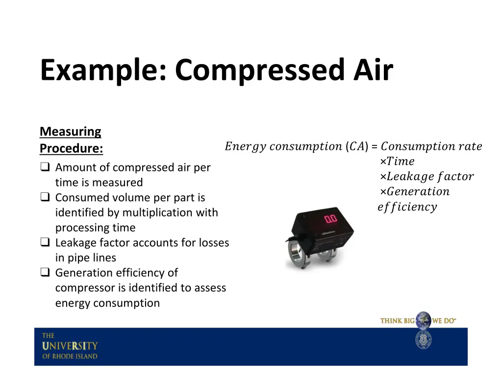 example compressed air