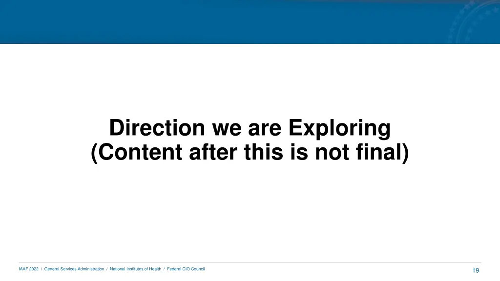 direction we are exploring content after this