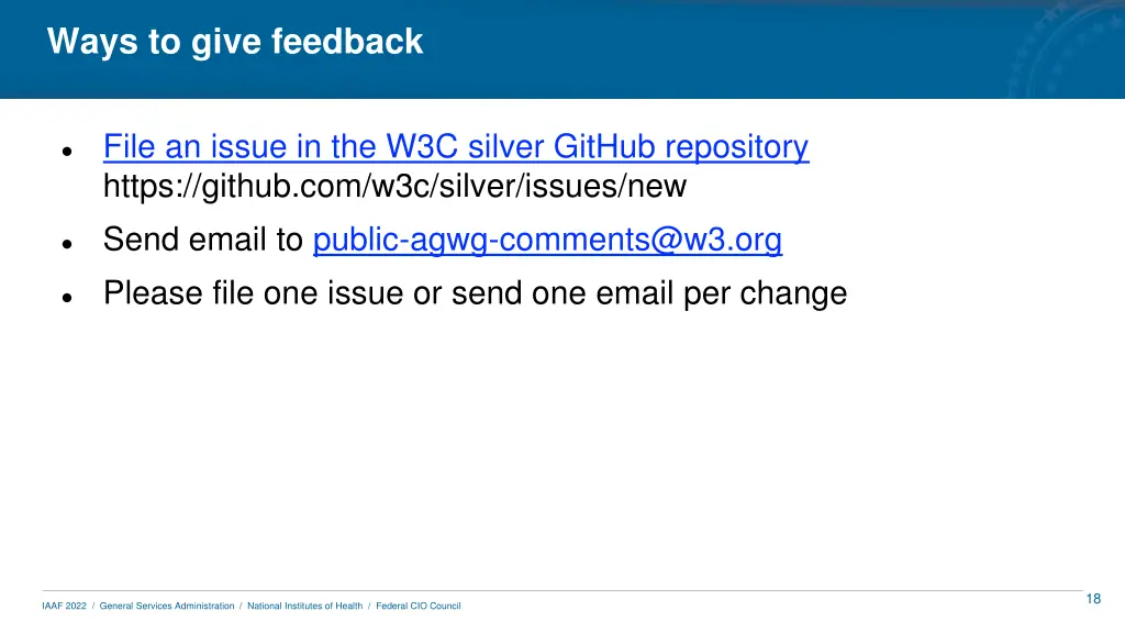 ways to give feedback