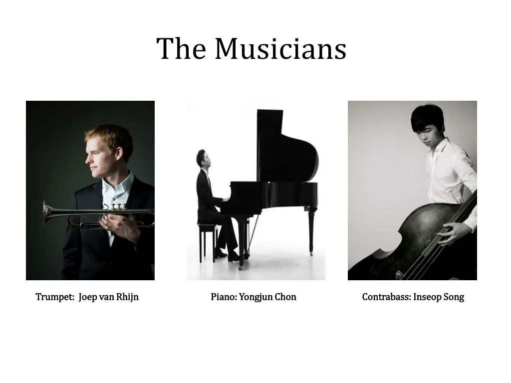 the musicians