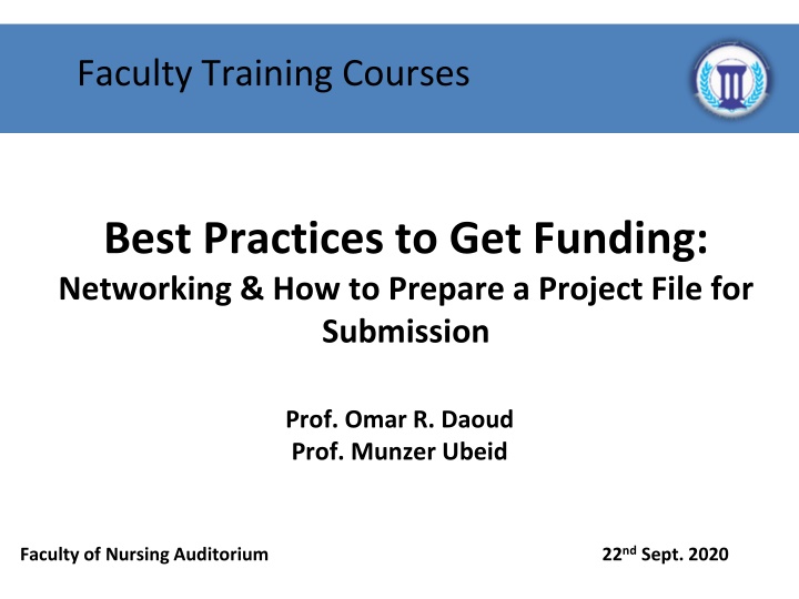 faculty training courses
