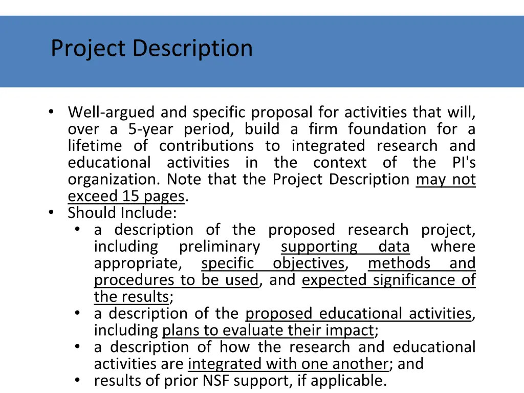 project description