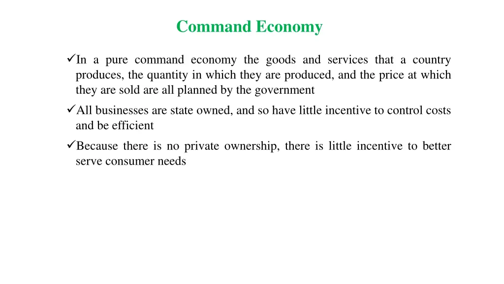 command economy