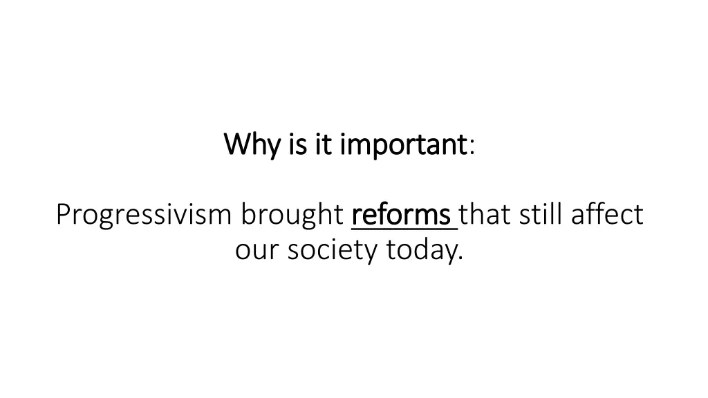 why is it important why is it important