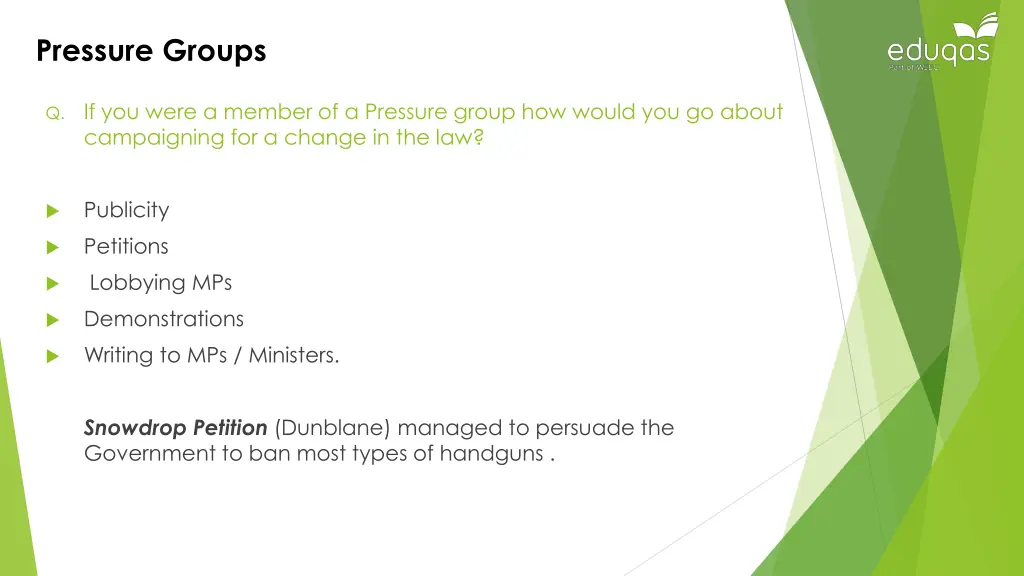 pressure groups 1