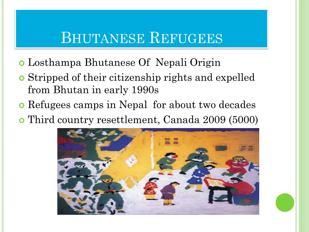 b hutanese r efugees