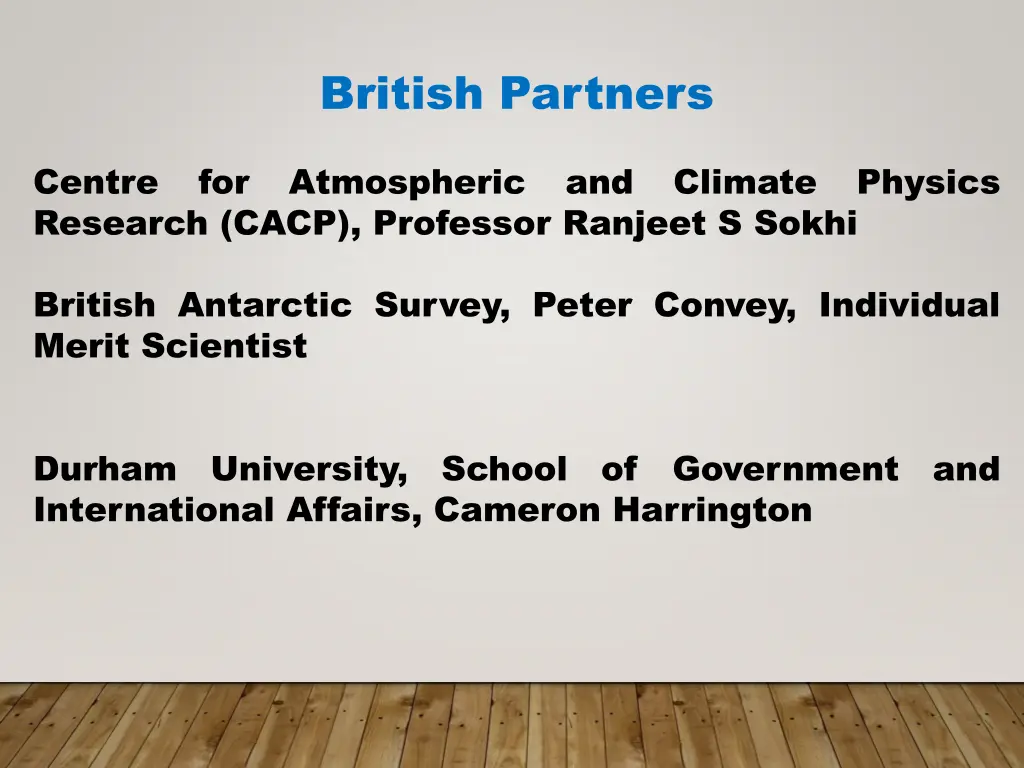 british partners