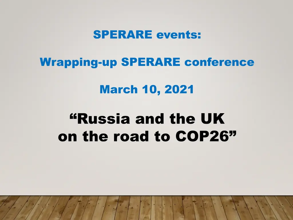sperare events 2