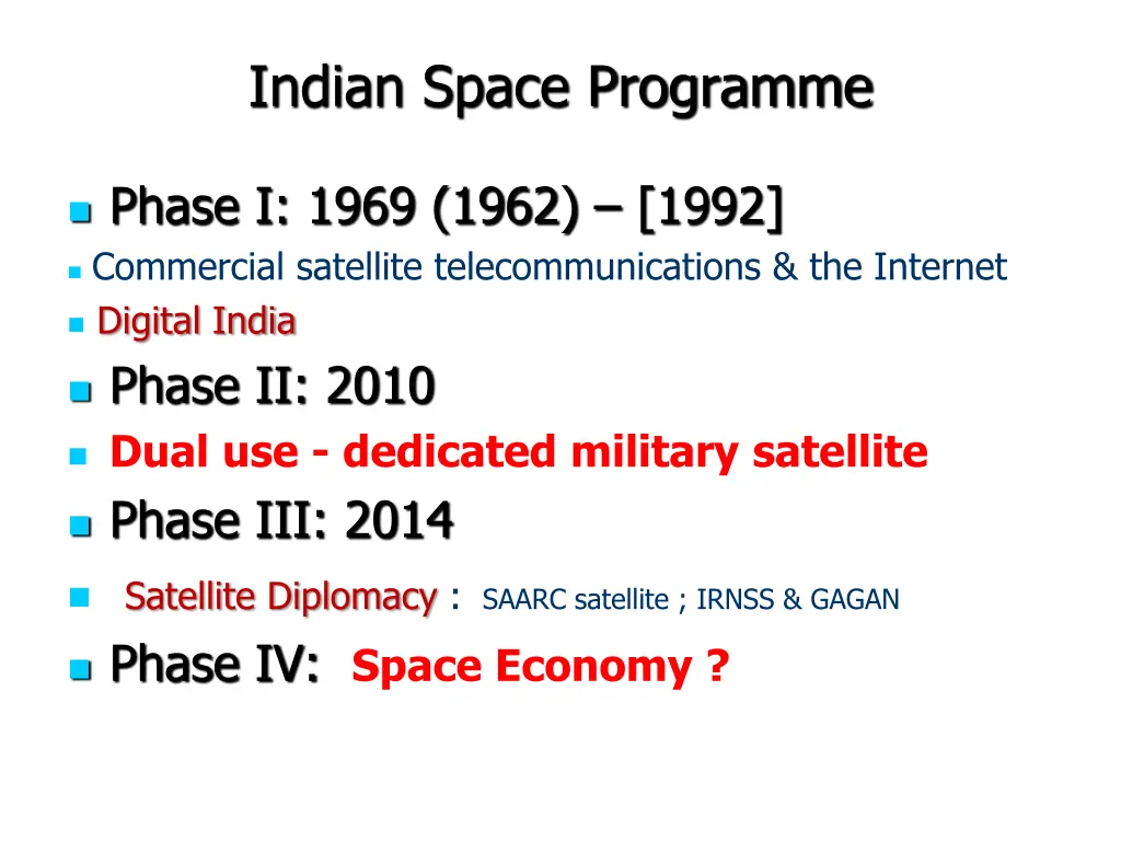 indian space programme