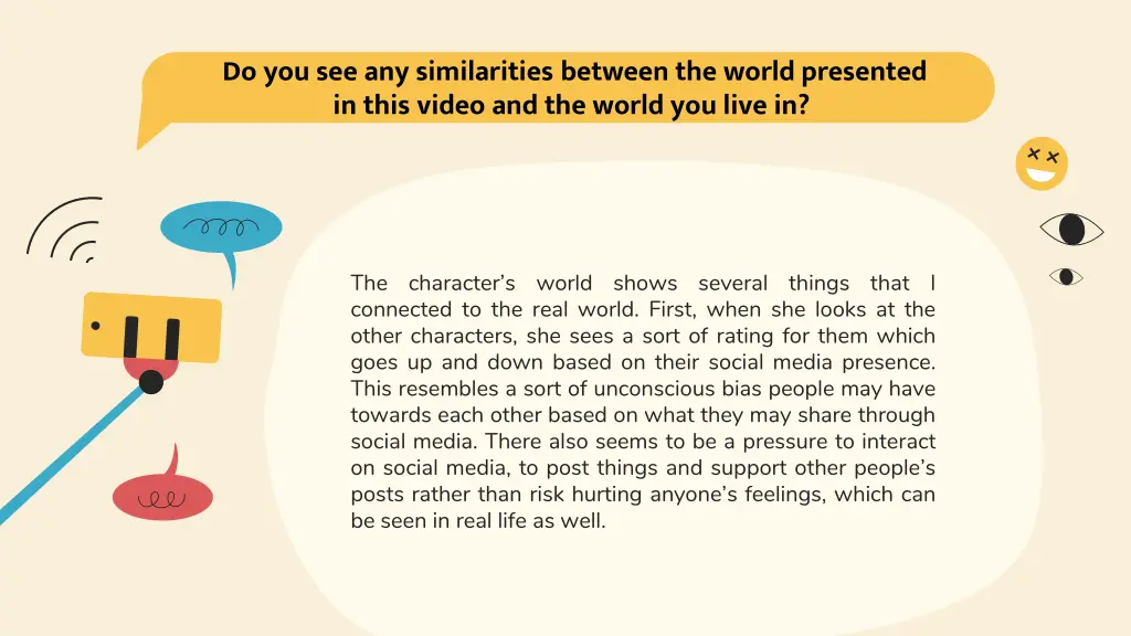 do you see any similarities between the world