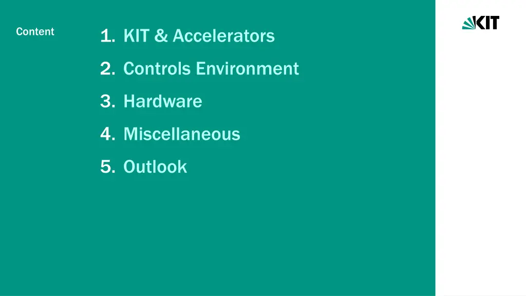 1 kit accelerators