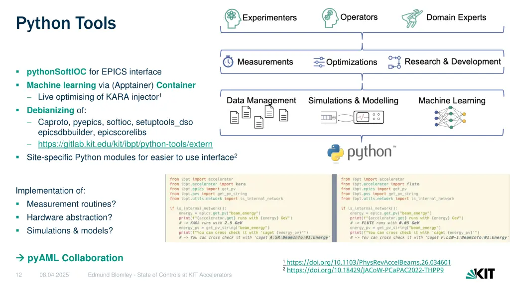 python tools