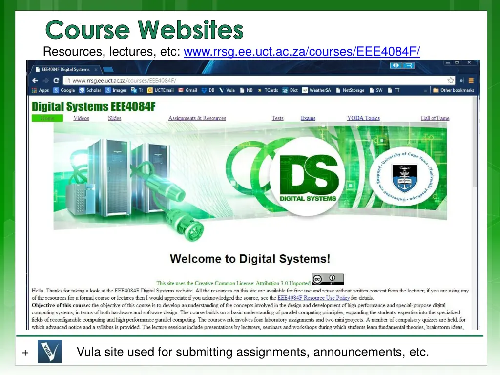 course websites resources lectures etc www rrsg
