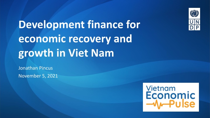 development finance for economic recovery