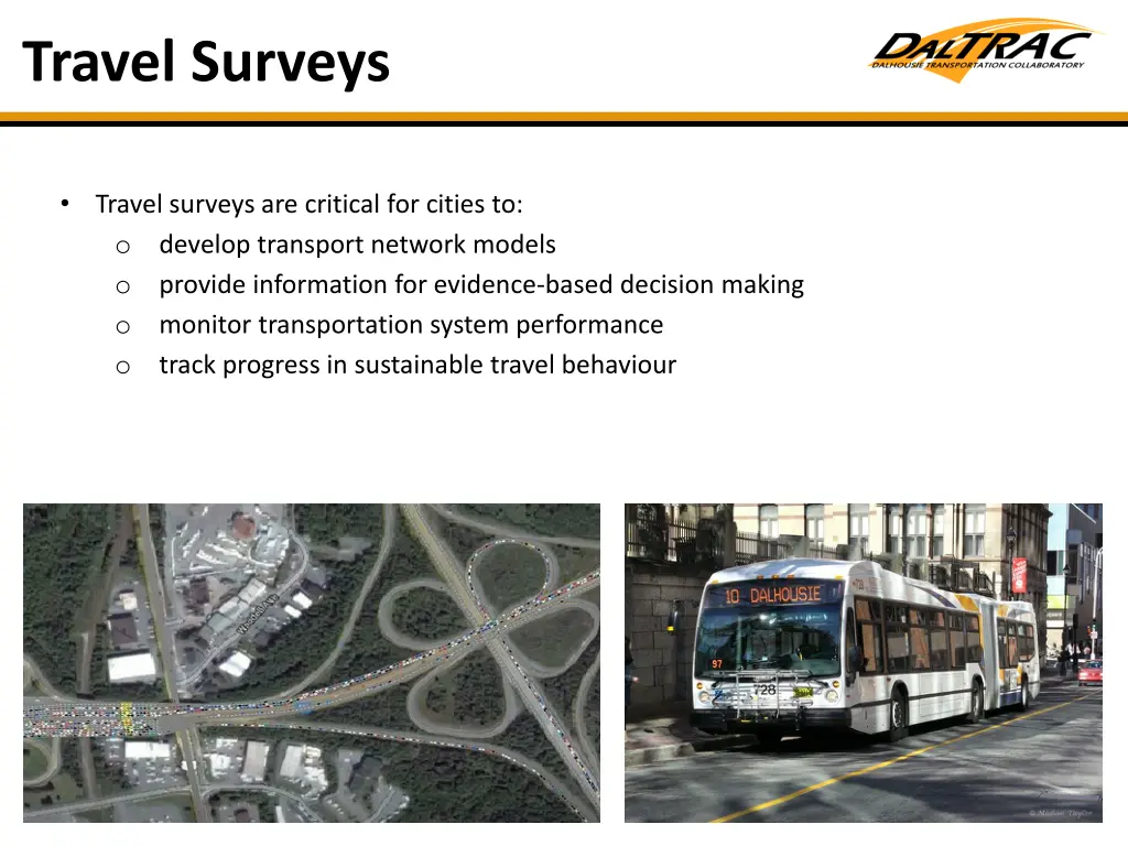 travel surveys