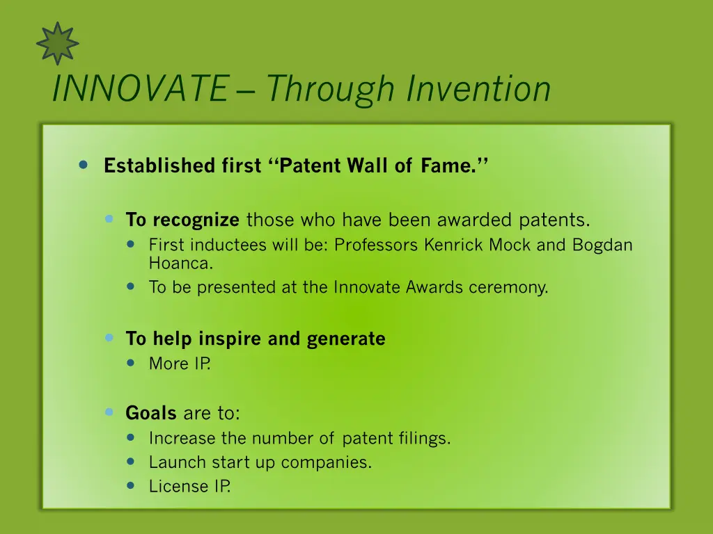 innovate through invention 1