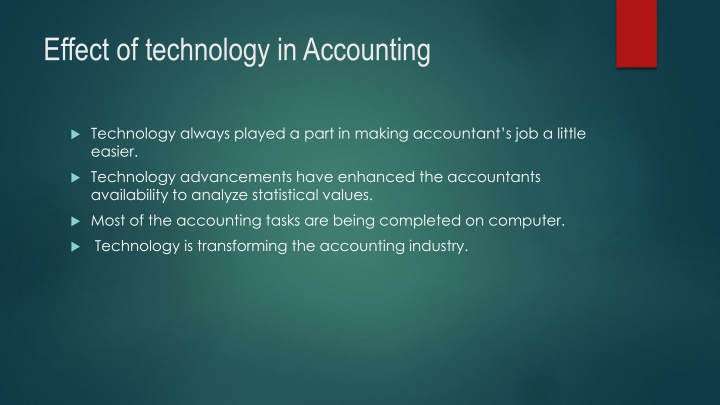 effect of technology in accounting