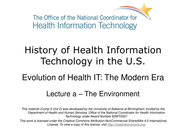 history of health information technology