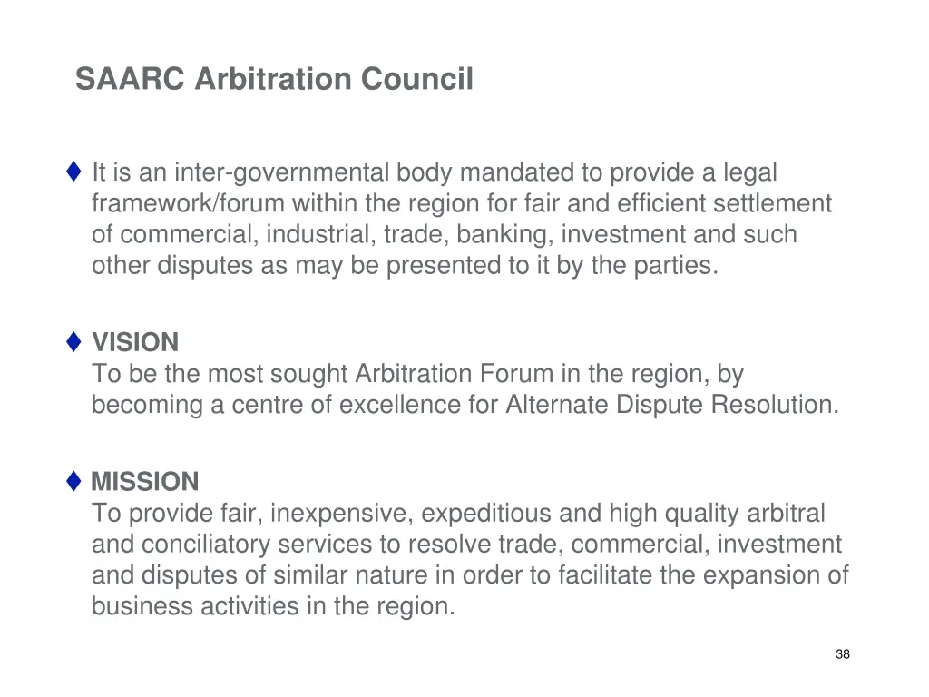 saarc arbitration council 1