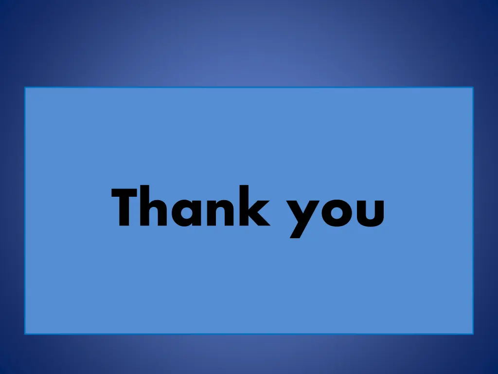 thank you