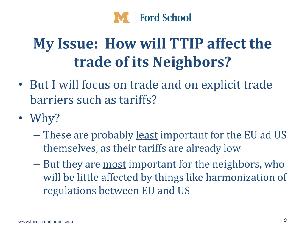 my issue how will ttip affect the trade 1
