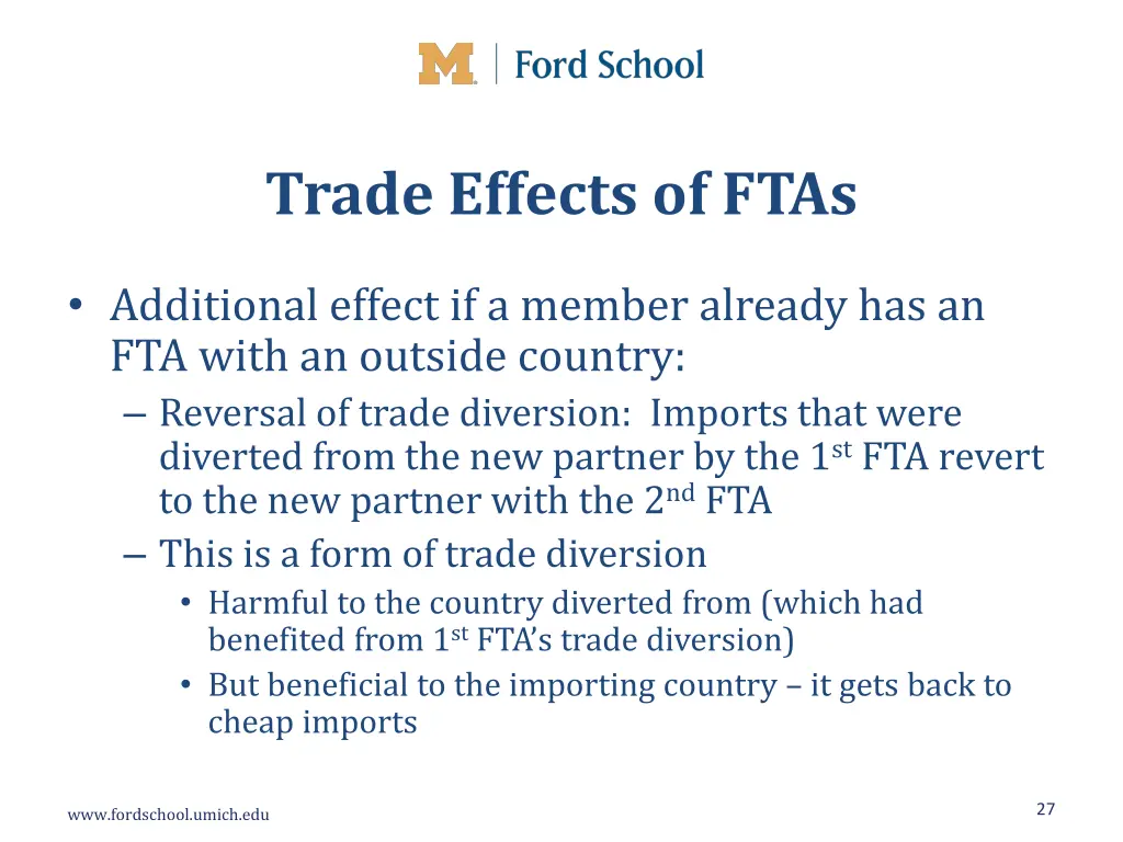 trade effects of ftas 2