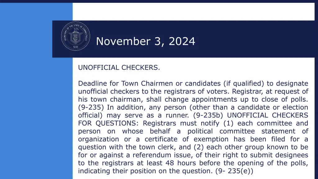 november 3 2024
