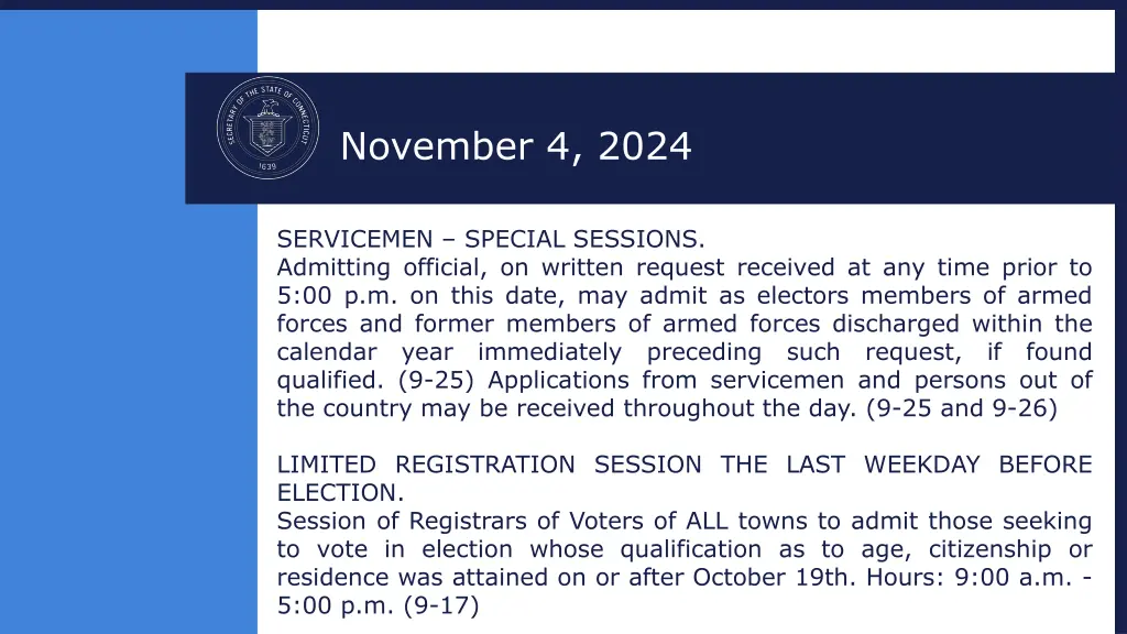 november 4 2024